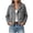 Gray, variant on Mifsaly Womens Cropped Trench Jackets Notched Lapel Double Breasted Wool Coats Fall Winter Fashion Stylish Going Out Dating Shopping Work Office Casual Outfits Navy,M