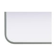 thumbnail image 4 of Elegant Decor Contour Metal Rectangle Mirror 24x32 in Silver, 4 of 11
