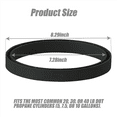 thumbnail image 3 of Base de anillo para tanque de propano, 2 bases protectoras espaciadoras para tanque de propano, compatible con cilindros de propano de 20 a 40 lb (5 a 10 galones)., 3 of 7