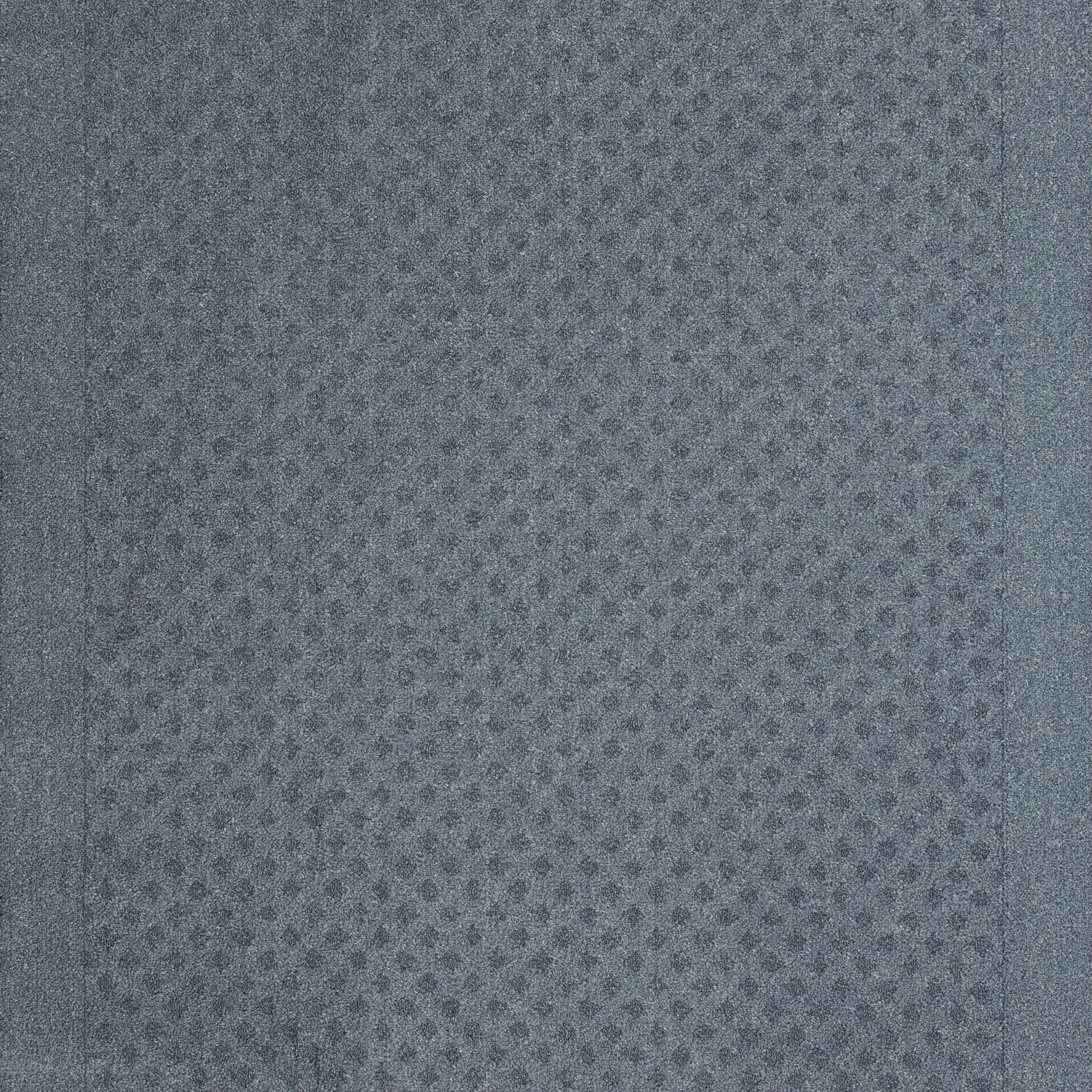 Mainstays Dylan Solid Diamond Olefin Navy Blue Indoor Runner Rug, 2'x6'