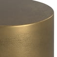 thumbnail image 5 of Simpli Home Cody Contemporary 16" Wide Metal Side Table in Antique Brass & Antique Bronze, 5 of 7