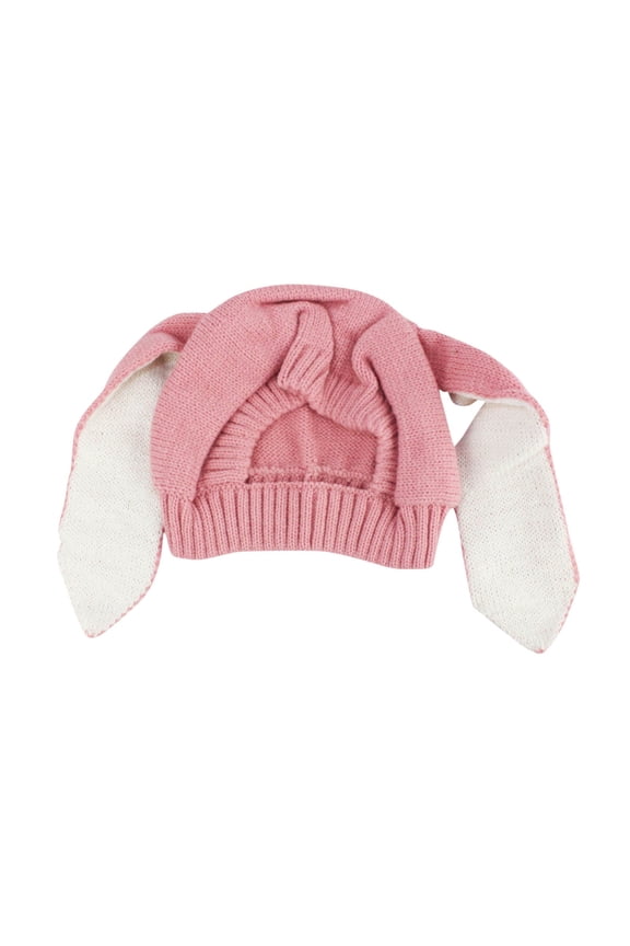 Crochet Beanies Hats for Newborn with Earflaps and Bunny Ears Skull Cap 0-18M Toddlers Girls & Boys Cute Winter Warm Photography Props Knitted Hat