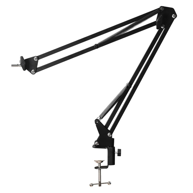 Soporte de microscopio monocular, abrazadera estable microscopio ajano de microscopio Ajustable lente de 40 mm compatible con altura máxima de 700 mm para uso de laboratorio e