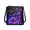 Galaxy Rose Wings, variant on HELLHERO Golden Retriever Print Shoulder Bag, Durable Multiple Zipper Pockets PU Leather Ladies Crossbody Purse for Everyday Use and Travel