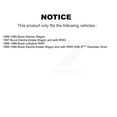 thumbnail image 2 of Transit Auto Rear Brake Drum Shoes and Spring Kit for Car Buick Electra LeSabre K8N-100271, 2 of 11