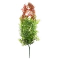 thumbnail image 2 of Flor Ramo Verde Hierba Planta para Hogar Decoración Rojo Sunnimix Plantas de césped artificial, 2 of 8