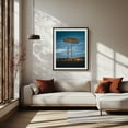 thumbnail image 2 of Motel, Green River - Green River Utah Photography Neon Sign Vintage Retro Route 66 Night Sky Rustic Motel Black Framed Wall Art Print 6 x 8 inches, 2 of 4