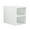 Glossy White, variant on 48-Inch Bathroom Vanity with Soft-Close Doors & Integrated Resin Sink - 24" & 12" Space-Saving Cabinet Combo with 2 Storage Shelves and Easy Assembly KD Design