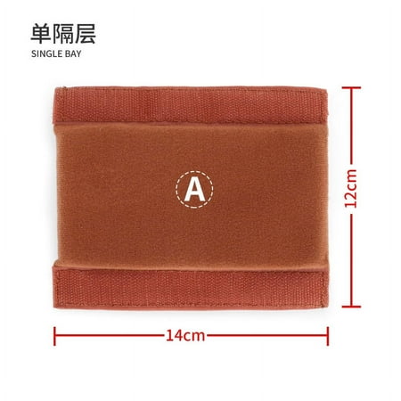 GAXIRE Camera Bag Case Insert Polyester 2Pcs 5.5×4.7×0.5In GAXIRE Camera Bag Case Insert Polyester 2Pcs 5.5×4.7×0.5In