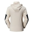 thumbnail image 3 of IROINNID Men's Hoodie Storm Jacket Long Sleeve Solid Color Leisure Detachable Cap Waterproof, Dirt-proof, Wind-proof, Tear-resistant Warm Jacket, 3 of 5