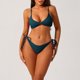 thumbnail image 1 of WILLBEST Traje de Baño con Mangas para Mujer, Traje de Baño de Talla Grande para Mujer, conjunto de Bikini Triangular de Dos Piezas con Espalda descubierta y Lazo, 1 of 3