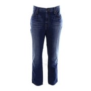 nautica new blue mens size 42x32 slim fit straight leg denim jeans $44 #185