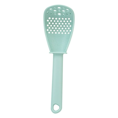 

Dealovy Kitchen Multi-Function Cooking Spoon Grinding Smashing Filtering Colander Grinding Ginger Spoon Household Mashed Potato Rice Spoon on Clearance