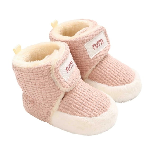 Gyujnb Winter Baby Shoes for Soft Soled Boots for Boys and Girls,Boys Shoes,Girls Shoes,Size:9-16 Months