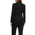 thumbnail image 3 of INSPIRE CHIC Blazers for Women Business Casual One Button Front Long Sleeve Work Office Suit Jackets with Shoulder Pads XS Black, 3 of 6