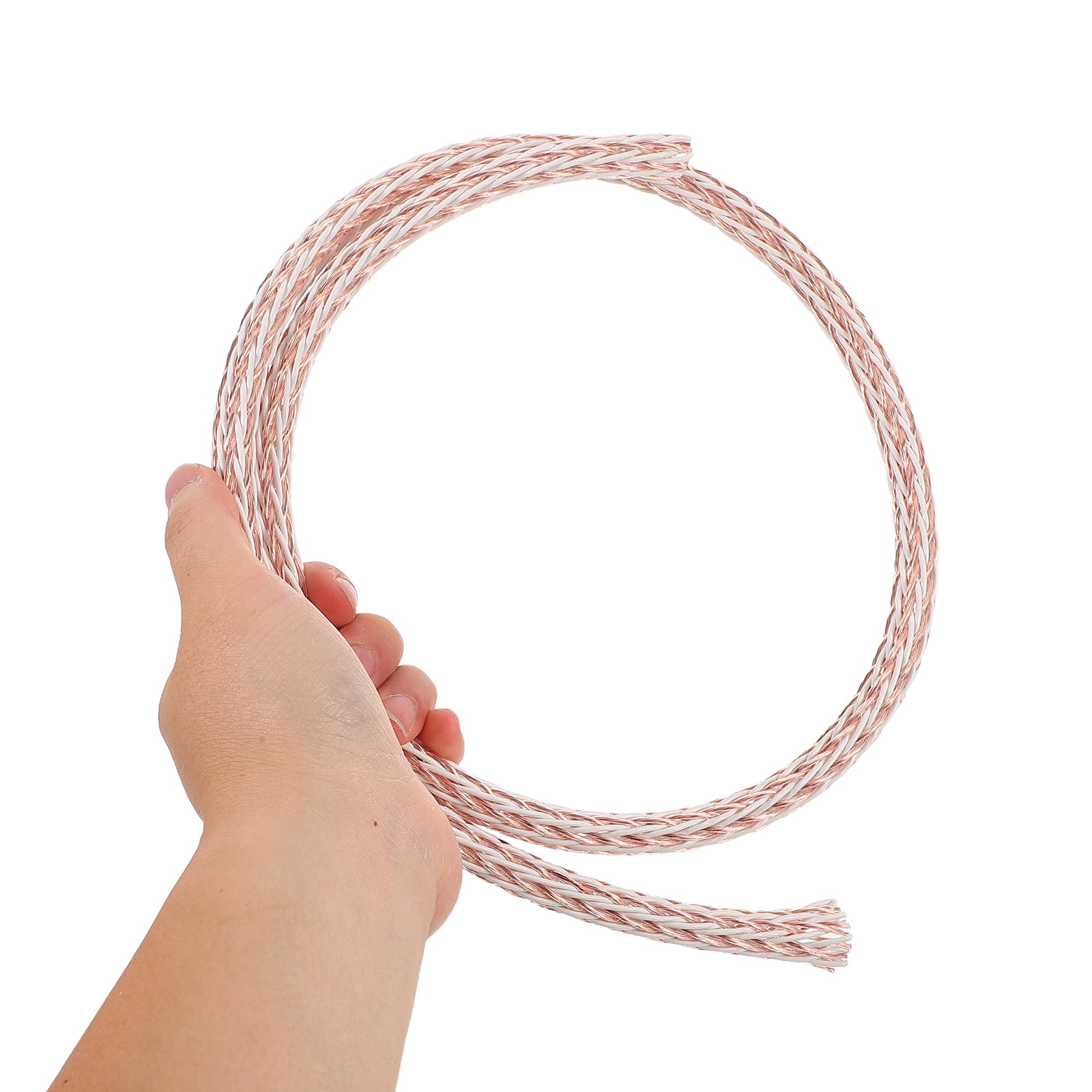 WRISTBIQUE Copper Speaker Wire Audio Cable for Home Audio Systems High Fidelity Sound Connection 16 Gauge