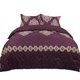 thumbnail image 1 of 3uds Edred?n Juegos Lujosa Floral Patr?n N?rdica Funda Cama Juegos Edred?n con 2 Piezas Almohada Fundas Suave y Liviano 230 x 265 cm / 90 "x 104" Unique Bargains Funda de Juego de Edredón, 1 of 7