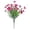 Magenta, variant on Artificial Boxwood Shrub for Outdoor Garden Patio or Farmhouse, 13" Long Durable Plastic Greenery for Porch or DIY Wreath, Low-Maintenance Faux Bush for Window Box, Magenta, By Harlik