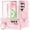 Pink, variant on Decase for Samsung Galaxy S26 Ultra Magnetic Case,Full-Body Matte Back Clear Cover with Bulit-in Screen Protector,Rugged Metal Ring Stand Protective Shockproof Shell,Pink