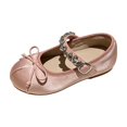 thumbnail image 2 of LvhaoGJOB Girls' Elegant Style Mary Jane Flats with Comfortable Fit and Flexible Flat Sole, 2 of 6