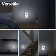 thumbnail image 6 of Square Light-Controlled Night Light, LED Night Lights Plug into Wall with Smart Sensor, Energy-Efficient Warm White Glow, Plug in Night Light for Bedrooms, Hallways, Bathrooms, 6 of 7