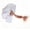 White, variant on Kiplyki 3.6x2.5cm Lot 100pcs Strip Line Garden Label Plant Hanging Tag Mini Seed Signs Hot