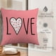 thumbnail image 5 of Funda de cojín decorativa en forma de corazón | Funda de cojín de tela de lino para sofá | Decoración festiva para el hogar, ideal para sala de estar y dormitorio, 5 of 6