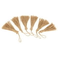 thumbnail image 4 of Craft Tassels, Natural Jute Tassels Simple Design Widely Used 6 Pieces Great Decor  For Jewelry, 4 of 8