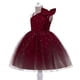 thumbnail image 1 of Vestido infantil con tirantes y hombros descubiertos, vestido de malla de cielo estrellado, vestido de princesa para niña de las flores, vestido de actuación para niños, 1 of 5
