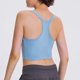 thumbnail image 2 of Shockproof Sports Bra, U Neckline Nylon Polyurethane Padded Yoga Bra I Shaped Back  For Running ANGGREK L azul, 2 of 6