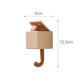 thumbnail image 2 of Chat creativo Crochet Mignon Sans Soudure Dortoir Chambre Porte Cintres Crochets Cl Parapluie Serviette Cap Porte-manteau Walls-marron, 2 of 5