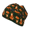 thumbnail image 2 of Rateoe Cute Little Foxes Kids Beanie Warm Knit Beanie Hats Boys Girls Winter Hat Soft Slouchy Hats for Kids, 2 of 7