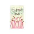 thumbnail image 2 of MKHERT Flamingo Love Bath Towel Hand Towel Shower Towel Washcloth 16x28 inch, 2 of 3