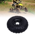 thumbnail image 1 of 13x5.00-6 Wheel Rim Tire Assembly, Impact Proof 6 Inch Go Kart Wheel Rim Tire Assembly  for Garden Tractor, 1 of 7