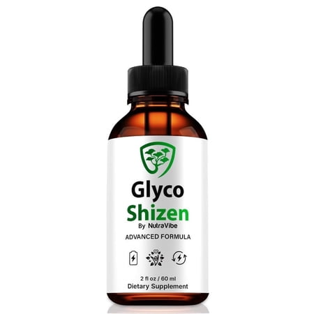 Glyco Shizen Drops, GlycoShizen Liquid Formula - Naturally Supports Healthy Circulation, Stable Levels and Energizes the Body, Official Glucose Shizen Review (30 Servings)