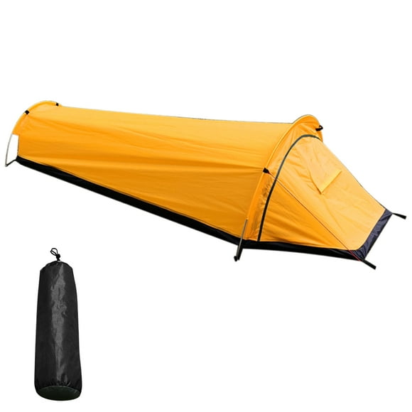 Riwcyla Tente de Randonnée Sac de Camping Tente Légère Tente pour une Personne, Parfaite pour les Sorties de Camping, les Expéditions de Randonnée, la Randonnée, les Sorties de Pique-Nique et les Aventures en Plein Air