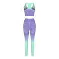 thumbnail image 6 of Haivin Women's Fitted Yoga Set with Gradient Design, Sporty Casual Activewear for Yoga, Fitness and Daily Wear, 6 of 6