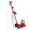 Red#5, variant on 22 Ton Hydraulic Floor Jack Air-Operated Axle Bottle Jack with (4) Extension Saddle Set Built-in Wheels, Red,