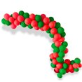 thumbnail image 2 of Juego de arcos con globos navideños, 110 unidades, papel de látex Mylar PVC, 2 of 4