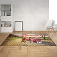 thumbnail image 2 of Be My Valentine's Rhodesian Ridgeback Truck Full of Love Flower Balloon Indoor Rug Ridgebacks Dog Lover Gifts Carpet Living Bed Room Sofa Home Decor - 02029, 2 of 5