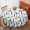 Police And Officer, variant on Police and Officer White Pattern Round Tablecloth 70"x70", Wrinkle Resistant Wipeable Table Cover for Kitchen Dining Room Picnic Patio and Party