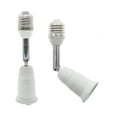 thumbnail image 1 of Adaptador de enchufe de luz de extensión Flexible E27 a E27, convertidor de soporte de bombilla, Base de convertidor, junta giratoria Universal, 1 of 4