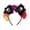 A003- Multicolor, variant on Womens Headband Sugar Skull Black Roses Dia de Los Muertos Headpiece Gothic Halloween Decor Day of The Dead Headband Halloween Party Accessory Black 1 Pack