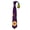 Colorful Abstract, variant on Exotic Floral Hawaiian Print Tie - Soft Satin Necktie for Groomsmen & Wedding Attendees