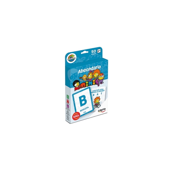 Abecedario Cayro The Games 767C Multicolor Incluye 50 Tarjetas Cayro The Games Cayro The Games 767C