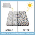 thumbnail image 3 of Boho Square Floor Pillow for Adults 22in, Dutch Velvet Meditation Cushion for Sitting, 3 of 7