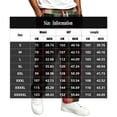 thumbnail image 3 of HAJWOH Mens Sweatpants Baggy Wide Leg Plaid Checkered Jogger Pants Men for Daily wear, 3 of 5