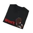 thumbnail image 4 of Wont he do it Woman Softstyle T-Shirt, 4 of 5