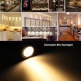 thumbnail image 4 of FZC-2 Pcs LED Spotlight 12V Adjustable Mini Light - Rotatable Indoor Uplighting for Jewelry Display, Bedside Cabinet, Picture Light, Boat Fixtures, Landscape Lighting, 3.5in/8.9cm Height, 4 of 4