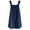 Navy, variant on Cross Back Bib Apron Long Coverage Stain Resistant Kitchen Cooking Apron with Dual Front Pockets for Baking Grilling Restaurant Home Workwear